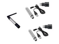 Eurolite Set QuickDMX 1x transmitter + 2x AKKU receiver