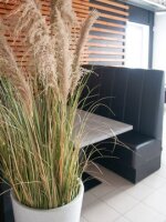 Chinese silvergrass, artificial, 180cm