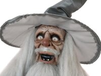 Halloween Figur Zauberer, animiert 190cm