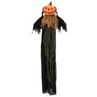 Halloween Figur Kürbiskopf, animiert 115cm