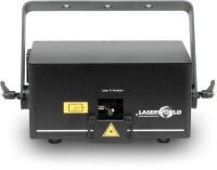 Laserworld CS-3000RGB micro, 2500mW Laser, DMX, Stand-Alone (Musik), ILDA