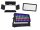 Eurolite Set Multiflood Pro IP RGBW Wash MK2 + Diffusor Cover 40° + Barndoors