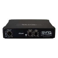 Synq Audio DBT-44 Dante-Interface, Analog-/DANTE-Netzwerk-Audio-Bridge, DSP, 4x XLR-Out, 4x XLR-in