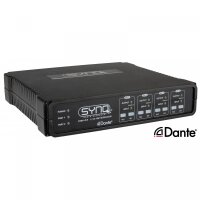 Synq Audio DBI-44 Dante-Interface, Analog-/DANTE-Netzwerk-Audio-Bridge, DSP, GPIO- IN/Out (Installationsversion)