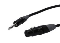 Enova EC-A1-XLFPLM3-3 Audio Adapterkabel, 3m, XLR f./Jack m.