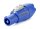 Enova PO23FP-IN Power Stecker, female, BLAU