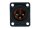 Enova XL13MB-W XLR 3pol Einbaubuchse, IP67, male