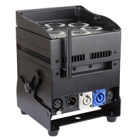 VERLEIH: JB Systems ACCU Color, 6x 10 Watt RGBWA-LED, schwarz, Tagesmietpreis