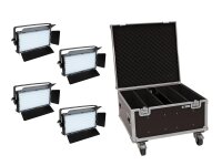 Eurolite Set 4x LED PLL-480 QCL Panel + Case