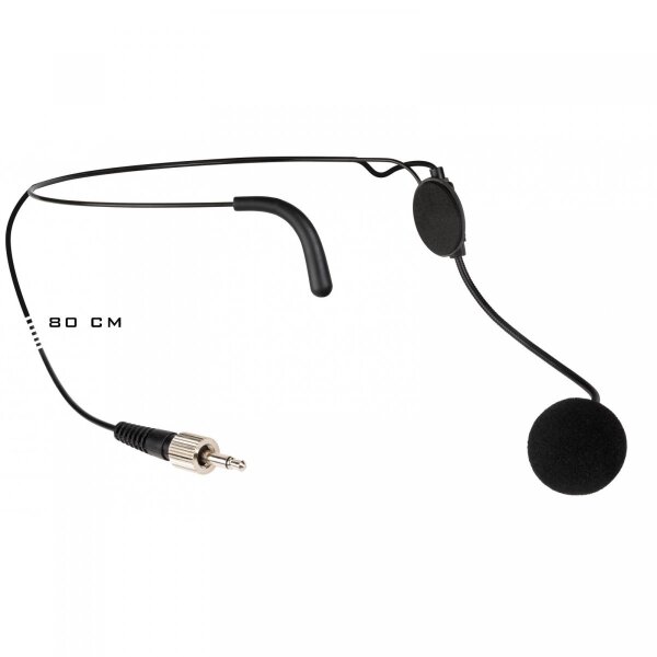 JB Systems HF-Headset, Headset-Kondensatormikrofon