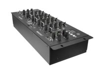 Omnitronic PM-444Pi 4-Kanal-DJ-Mixer mit Player & USB-Interface