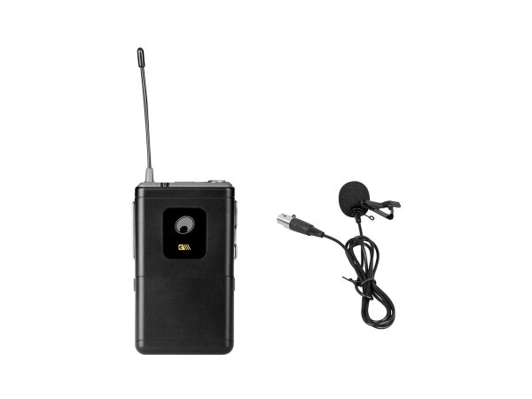 Omnitronic UHF-E Series Bodypack 828.6MHz + Lavalier Microphone