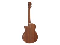 Dimavery AW-420 Western guitar, Sapele,nature