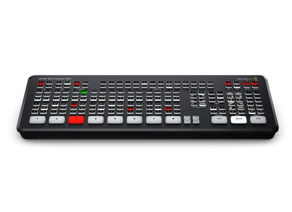 Blackmagic Design ATEM SDI Extreme ISO Produktion Mixer, für Livestreaming, IN: 8x SDI, OUT: 4x SDI