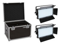 Eurolite Set 2x LED PLL-480 QCL Panel + Case