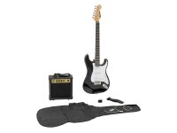 Dimavery EGS-1 Electric guitar set, black