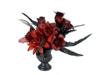 Halloween Table Deco, Roses, 28cm