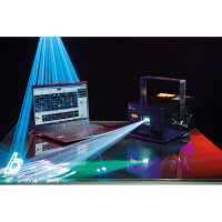 Showtec Solaris 5.5, High-Power RGB-Laser mit Pangolin FB4