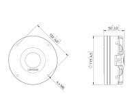 Lavoce DN14.30T/16 1,4" Kompressionstreiber, Neodym