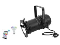 Eurolite Set PAR-30 Spot bk + LED PAR-30 RGB/WW/CW WiFi