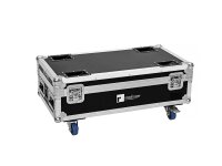 Roadinger Flightcase 6x AKKU IP UP-4 Plus HCL Spot WDMX...