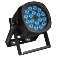 Briteq BT-ColoRay 18FCR (XLR5pin), 18x 8 Watt Outdoor-LED-Scheinwerfer, RGBW, 20 Grad Abstrahlwinkel