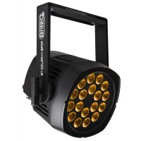 Briteq BT-ColoRay 18FCR (XLR5pin), 18x 8 Watt Outdoor-LED-Scheinwerfer, RGBW, 20 Grad Abstrahlwinkel