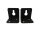 Bracket EASY Show 35x35x25mm (2 parts) bl