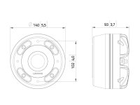 Lavoce DN20.40T 2" Kompressionstreiber, Neodym