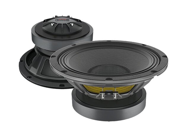 Lavoce CSF082.00K 8" Coaxial Speaker, Ferrite, Steel Basked