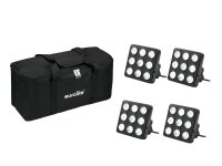 Eurolite Set 4x LED Party Panel RGB+UV + Soft-Bag