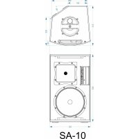 Synq Audio SA-10, 380 Watt, aktiv, DSP