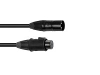 Eurolite DMX cable EC-1 IP65 3pin 3m bk