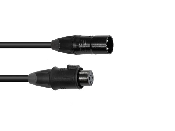 Eurolite DMX cable EC-1 IP65 3pin 10m bk