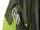 Halloween Figure Skeleton with green cape, animated, 170cm