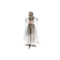 Halloween Figur Braut, animiert, 170cm