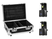 Eurolite Set 2x LED TSL-150 Scan COB + Case