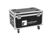 Roadinger Flightcase 4x LED IP Atmo Blinder 9