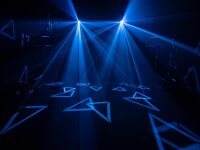 Eurolite GoFlow 100, Hybrid-Goboflower mit Farb/Goborad, 100 Watt LED