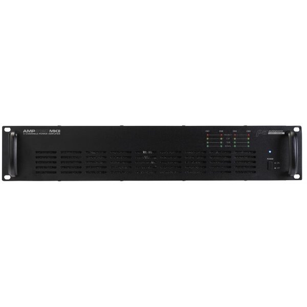 Audiophony AMP4120 MKII, 4-Kanal Verstärker, 4x 120W, 100V