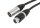 Iridium Kabel DMX 3pol male/ female 1m IP65 Seetronic