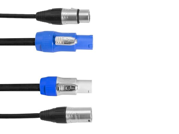 Eurolite Combi Cable DMX P-Con/5pin XLR 1.5m