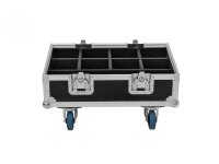 Roadinger Flightcase BAS-1 8x SILENT PAR 6 QCL FLOOR