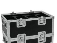 Roadinger Flightcase Extension 8x SILENT PAR 6 QCL FLOOR for BAS-1