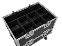 Roadinger Flightcase Extension 8x SILENT PAR 6 QCL FLOOR for BAS-1