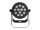 Eurolite LED PARty Spot Silent RGB/WW