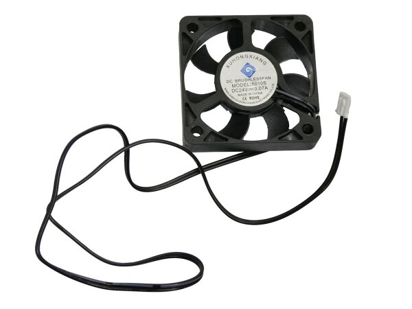 Fan 24V/0,07A 50x50x12 (5010S)(L=450mm)