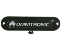 Omnitronic Logoplatte mit Schrauben für TRM-222