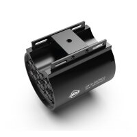 ADJ Data Distro 6, DMX-/RDM-Splitter/Verteiler für Truss- und Stativmontage, 1x DMX-In, 1x DMX-Through, 6x DMX-Out