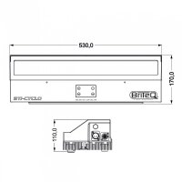 Briteq BTI-Cyclo, Vollfarb-LED-Cyclorama, RGBALC, IP65